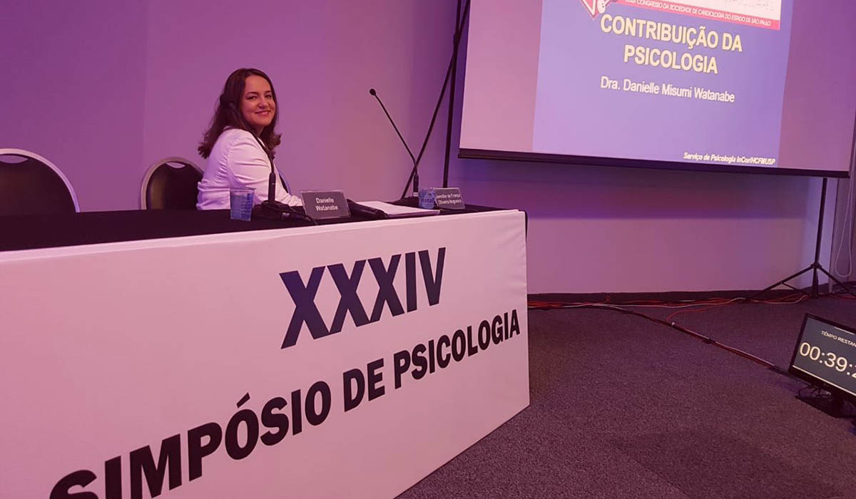 Jennifer França organiza o XXXIV Simpósio de Psicologia em Cardiologia da SOCESP – 2018