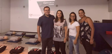 Treinamento de ressuscitação cardiopulmonar e suporte básico de vida oferecido pela SOCESP – Regional Vale do Paraíba