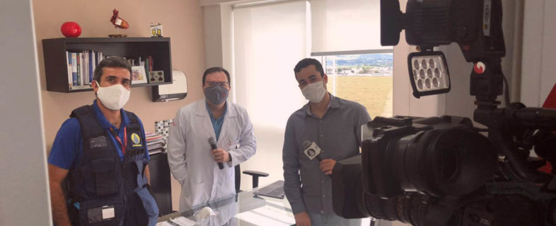 Em entrevista para TV Aparecida Dr. Bruno Nogueira fala sobre uso de máscaras