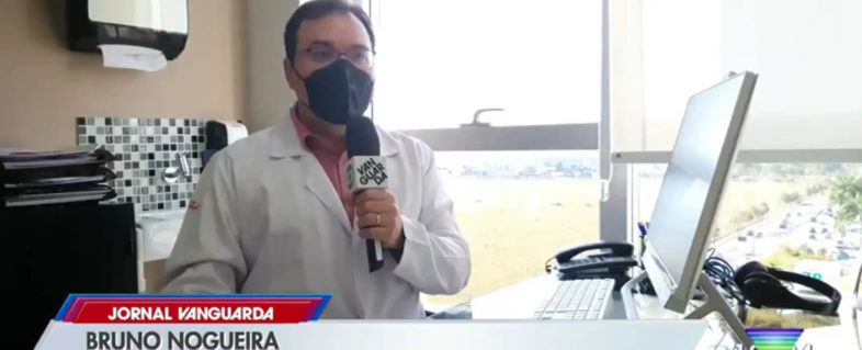 Dr. Bruno Nogueira fala sobre teleconsulta em matéria da TV Vanguarda